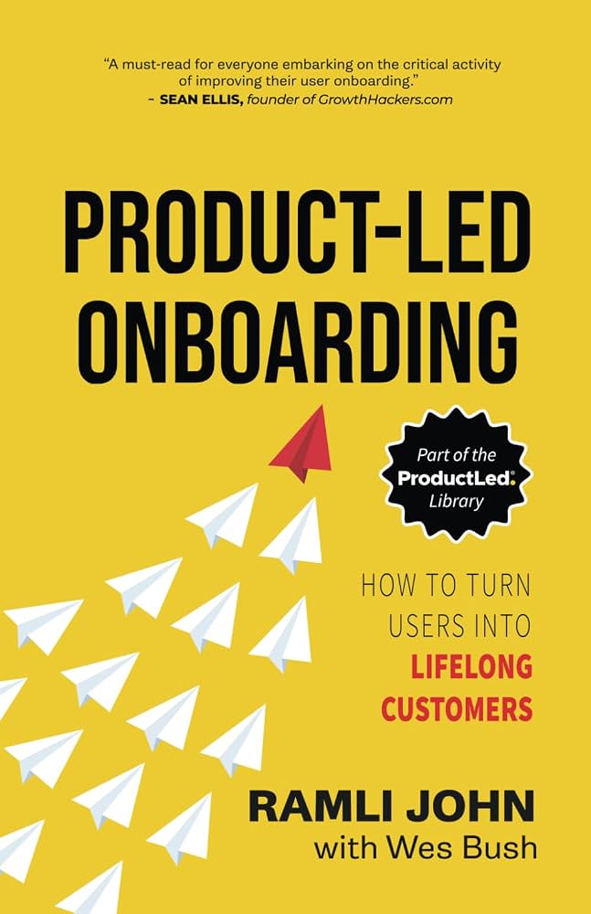 Product-Led Onboarding book cover
